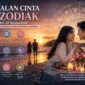 Ilustrasi ramalan cinta 12 zodiak Sabtu, 29 Agustus 2026. (Foto: AI Generated)