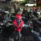 Polresta Padang mengamankan 21 motor knalpot brong dalam patroli KRYD pada 15–16 Agustus 2026. (Foto: Polda Sumbar)