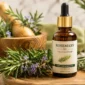 Ilustrasi Rosemary Oil. (Foto: AI Generate)