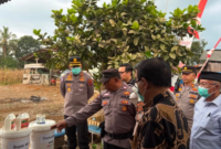 Tim Kompolnas 2026 melakukan visitasi dan verifikasi Rumah Kompos Sago Mandiri di Jorong Koto Baru, Nagari Banda Dalam, Kecamatan Situjuh Limo Nagari, Kabupaten Lima Puluh Kota, Jumat (21/8/2026). (Foto: Polda Sumbar)