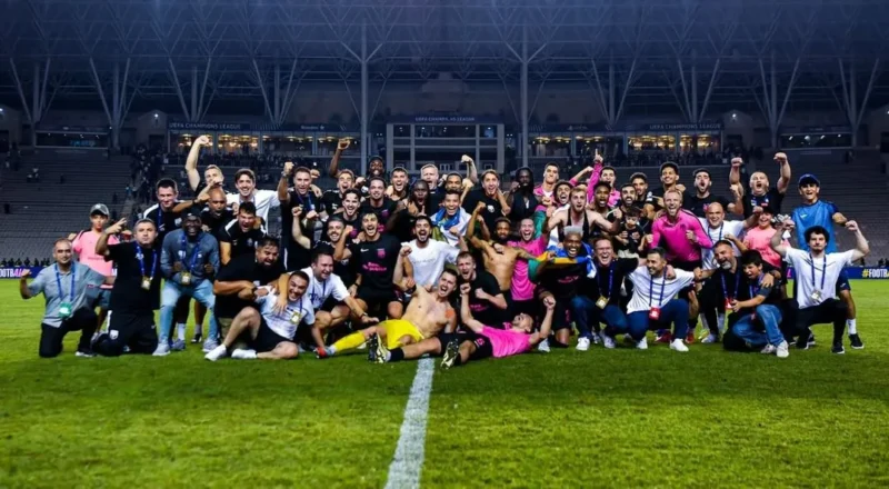 Sabah FK mencetak sejarah setelah lolos ke Liga Champions untuk pertama kalinya. (Foto: IG @sabahfc)