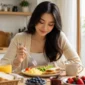 Ilustrasi sarapan pagi. (Foto: AI Generated)