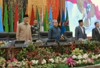 Sidang paripurna Nota Kesepakatan Perubahan KUA dan Perubahan PPAS 2026 serta Nota Kesepakatan KUA-PPAS Tahun Anggaran 2027. (Foto: Ist)