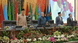 Sidang paripurna Nota Kesepakatan Perubahan KUA dan Perubahan PPAS 2026 serta Nota Kesepakatan KUA-PPAS Tahun Anggaran 2027. (Foto: Ist)