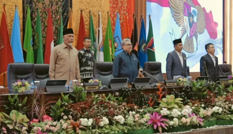 Sidang paripurna Nota Kesepakatan Perubahan KUA dan Perubahan PPAS 2026 serta Nota Kesepakatan KUA-PPAS Tahun Anggaran 2027. (Foto: Ist)