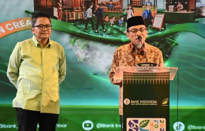 Wakil Wali Kota Padang Maigus Nasir menghadiri Closing Ceremony SCF 2026 di Grand Ballroom Pangeran Beach Hotel, Minggu (30/8/2026). (Foto: Pemko Padang)