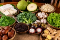 Ilustrasi superfood lokal Indonesia. (Foto: AI Generated)