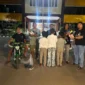Tiga bocah pembobol puluhan gerai di Plaza Andalas Padang diamankan di Mapolresta Padang. (Foto: Polresta Padang)