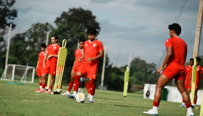 Timnas Indonesia U-20 siap tempur menghadapi Malaysia U-20 di pertandingan perdana Grup H Kualifikasi Piala Asia U-20 2027 di Lao National Stadium KM16, Senin (31/8/2026) pukul 16.00 WIB. (Foto: PSSI)
