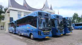 Trans Padang menyesuaikan rute Koridor 2 dan 4 untuk Open Ship HJK Padang. (Foto: Pemko Padang)