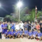 Wali Kota Padang Fadly Amran membuka Turnamen Bola Voli Wali Kota Padang Cup di Lapangan Bola Voli Batuang, Kecamatan Bungus Teluk Kabung, Sabtu (1/8/2026). (Foto: Pemko Padang)