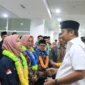 Wagub Sumbar Vasko Ruseimy menyambut kedatangan kafilah Korpri di BIM, Minggu (30/8/2026) malam. (Foto: ADPSB)