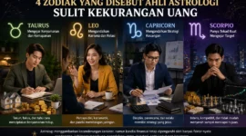 Ilustrasi 4 zodiak yang tidak pernah kekurangan uang. (Foto: AI Generated)