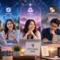 Ilustrasi 5 zodiak dengan horoskop terbaik 9 September 2026. (Foto: AI Generated)