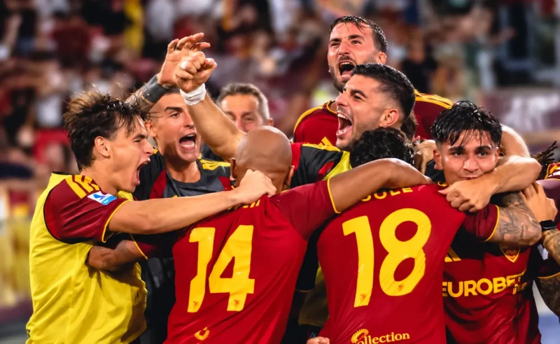 AS Roma comeback dramatis atas Atalanta dengan skor 2-1. (Foto: IG @officialasroma)