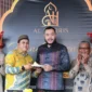 Wali Kota Padang, Fadly Amran meresmikan Al Harris Umrah, Oleh-oleh Umrah & Coffee, Minggu (27/9/2026). (Foto: Pemko Padang)