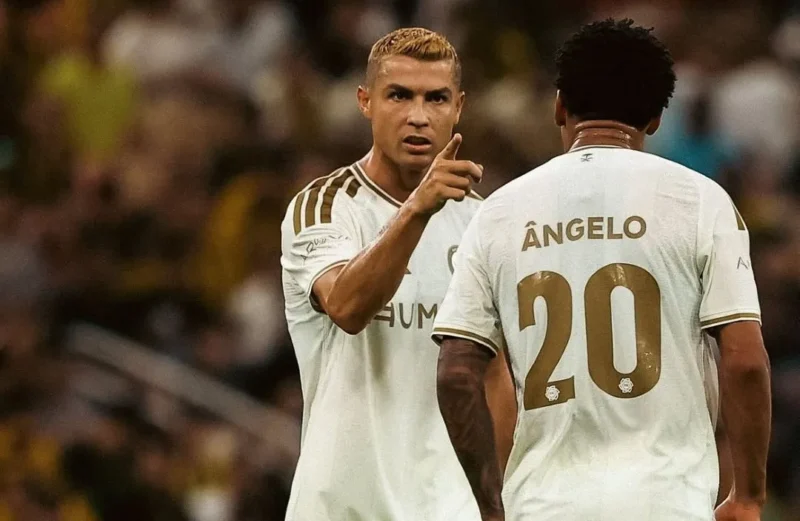 Al Nassr kalah 1-2 dari Al Ittihad. Cristiano Ronaldo gagal mencetak gol dalam laga tersebut. (Foto: IG @alnassr)