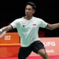 Pebulu tangkis tunggal putra Indonesia, Alwi Farhan meraih medali perunggu pada Asian Games Aichi-Nagoya 2026. (Foto: Dok. NOCI)