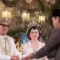 Andre Taulany dan Amanda Rigby resmi menikah. (Foto: TikTok @qwerty123585)