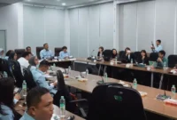 Kepala BGN Sudaryono melakukan audiensi dengan JICA Indonesia, Rabu (23/9). (Foto: Biro Hukum dan Humas BGN)