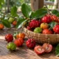 Ilustrasi buah dewandaru. (Foto: AI Generated)
