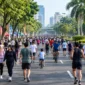Ilustrasi Car Free Day (CFD). (Foto: AI Generated)