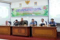 Pemko bersama LPPM UNES memulai Coaching Verifikasi Lapangan Padang Rancak Award (PRA) Sesi II Tahun 2026 di Ruang Sidang Rektorat Lantai I, Sabtu (5/9/2026). (Foto: Tim PRA)