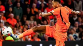 Cody Gakpo menyelamatkan Belanda dari kekalahan dan memastikan hasil imbang 1-1 melawan Jerman. (Foto: IG @brfootball)