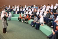 DP3AP2KB Padang menggelar diseminasi pencegahan kekerasan terhadap anak dan perkawinan anak usia dini di Gedung Mini Teater Youth Center, Rabu (30/9/2026). (Foto: Pemko Padang)