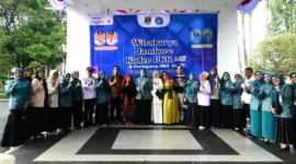 Drama 5 STBM TP-PKK Padang sukses mencuri perhatian di Jambore Sumbar 2026. (Foto: Pemko Padang)