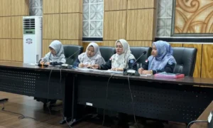 Ekspos sekolah sehat oleh peserta tingkat SMP