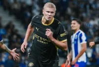 Erling Haaland mencetak dua gol saat Manchester City menang atas FC Porto dalam laga Liga Champions di Estadio do Dragao, Rabu (9/9/2026) dini hari WIB. (Foto: IG @mancity)