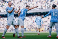 Erling Haaland mencetak gol tunggal kemenangan The Citizens atas Coventry. (Foto: IG @mancity)