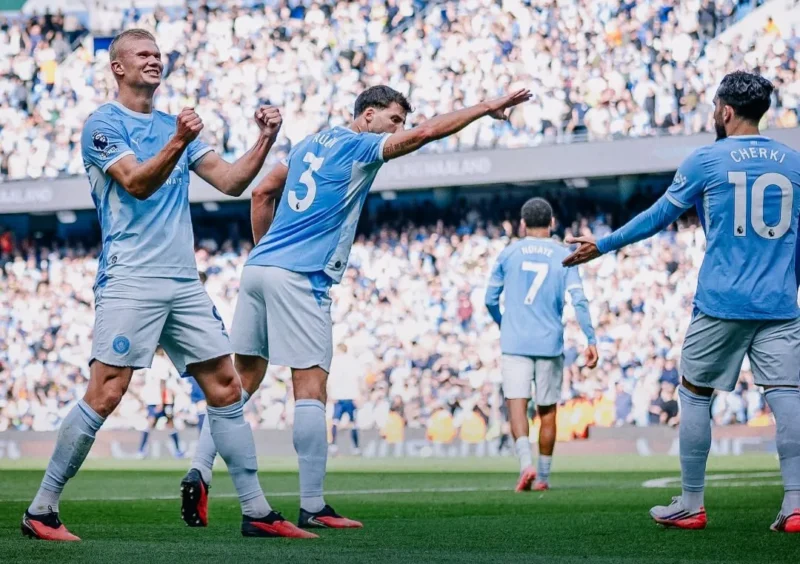 Erling Haaland mencetak gol tunggal kemenangan The Citizens atas Coventry. (Foto: IG @mancity)