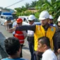 Wali Kota Padang Fadly Amran mengecek progres jalan Pasir Jambak dan drainase Pasar Tunggul Hitam, Jumat (4/9/2026). (Foto: Pemko Padang)