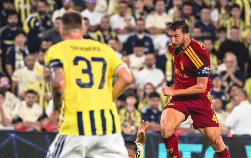 Fenerbahce vs AS Roma berakhir imbang 1-1. (Foto: IG @officialasroma)
