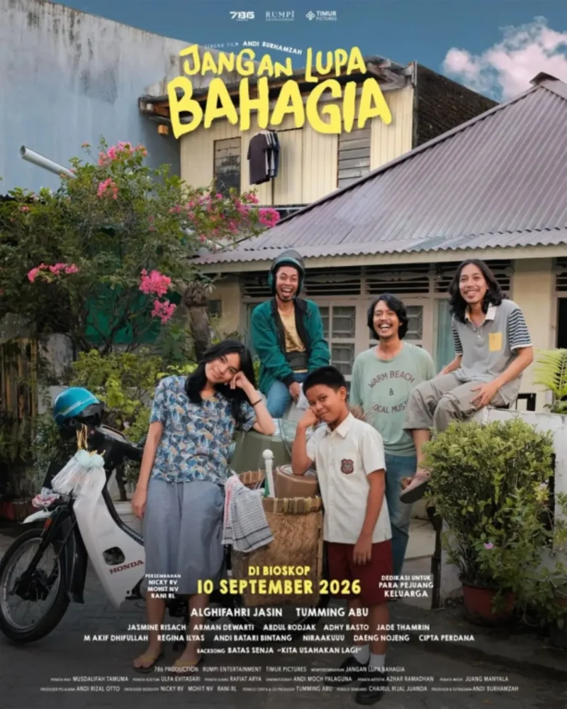 Poster Film Jangan Lupa Bahagia. (Foto: Film Indonesia)