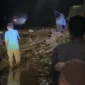 Galodo menerjang kawasan Arosuka dan Kompleks Kantor Bupati Solok di Nagari Batang Barus, Kecamatan Gunung Talang, Senin malam (21/9/2026).