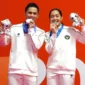 Ganda campuran Indonesia Amri Syahnawi/Nita Violina Marwah meraih medali perak pada Asian Games 2026. Foto: Dok. NOCI)