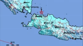 Gempa M 5,9 mengguncang Kepulauan Seribu, Sabtu (12/9/2026) pagi. (Foto: BMKG)