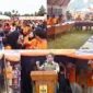 Puncak Gladi Kesiapsiagaan Bencana Gempa Bumi dan Tsunami Provinsi Sumbar 2026 di Kota Pariaman, Rabu (30/9/2026). (Foto: Diskominfo Pariaman)
