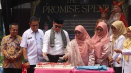 SMPN 7 Padang memperingati HUT ke-58 dengan menghadirkan berbagai rangkaian kegiatan, Rabu (2/9/2026). (Foto: Pemko Padang)