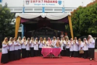 SMP Negeri 7 Padang merayakan HUT ke-58 dengan memadukan kompetisi akademik, seni, kreativitas, dan pendidikan Al-Qur'an. (Foto: Pemko Padang)