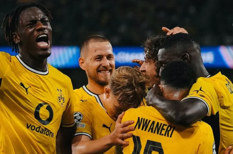 Borussia Dortmund menang 3-2 atas Villarreal di Liga Champions. (Foto: IG @bvb09)
