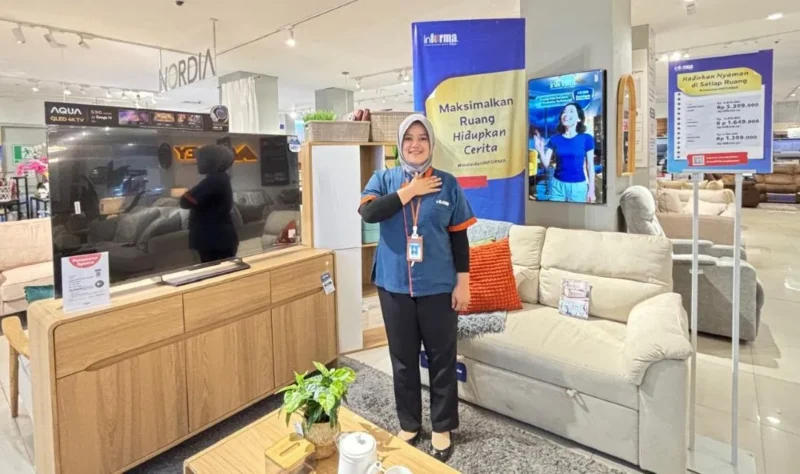 Home Festival Living Plaza Padang menawarkan promo furniture dan cuci AC hingga 30 September 2026. (Foto: Informa Padang)