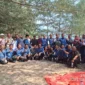 Ketua IKWAL IV Jurai, N Riswandi bersama dewan penasehat, dewan pengawas beserta pengurus foto bersama usai menggelar rapat. (Foto: Dok. Nof)