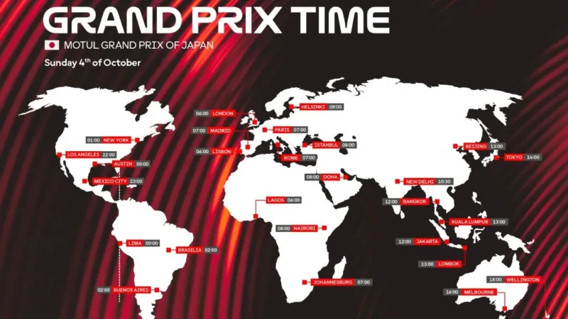 MotoGP Jepang 2026 dimulai pada 2–4 Oktober. (Foto: MotoGP.com)