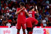 João Félix merayakan gol ke gawang Wales. (Foto: IG @portugal)