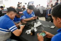 KAI Divre II Sumbar menggelar Tournament E-Sport Mobile Legends Harhubnas 2026 di Peron Bandara Stasiun Padang. (Foto: KAI Divre II Sumbar)