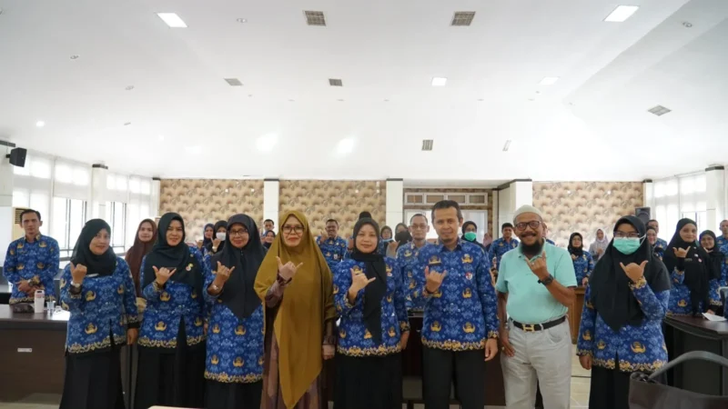 Rakor dan Penyamaan Persepsi Penginputan Data Capaian KKS 2026 di Aula Dinas Kesehatan Padang, Kamis (17/9/2026). (Foto: Pemko Padang)